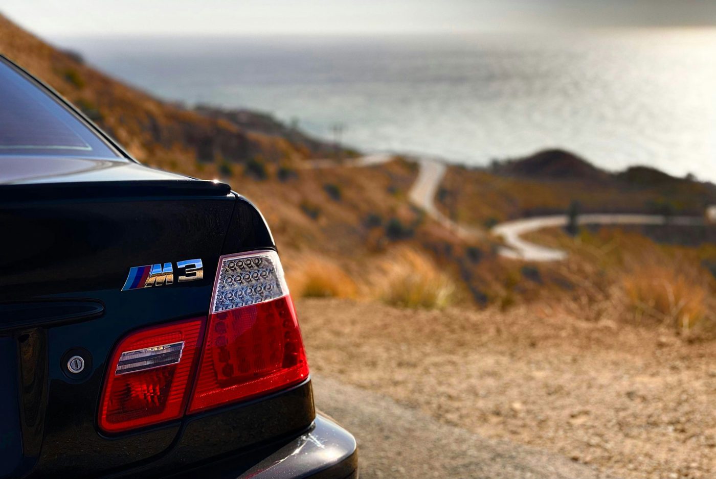 BMW E46 M3 on Mountain Pass